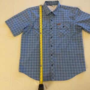 Orvis Blue Plaid Men's Shirt *review description*